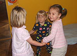 Foto Kinder in Montessorigruppe